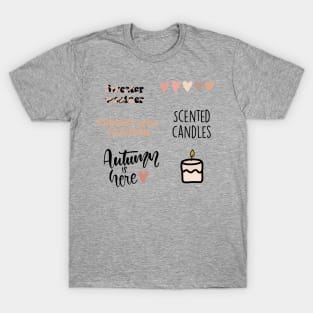 Fall/Autumn Themed Sticker Pack T-Shirt